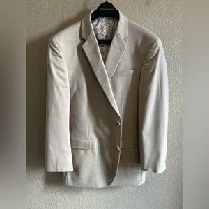 Egara Cream Suit Summer-Weight